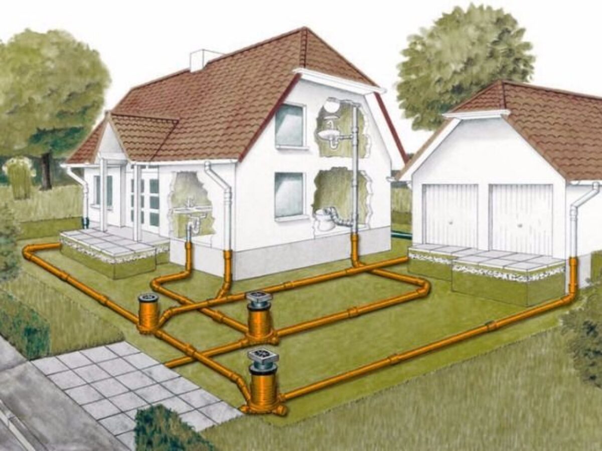 Как сделать канализацию при высоком уровне грунтовых вод