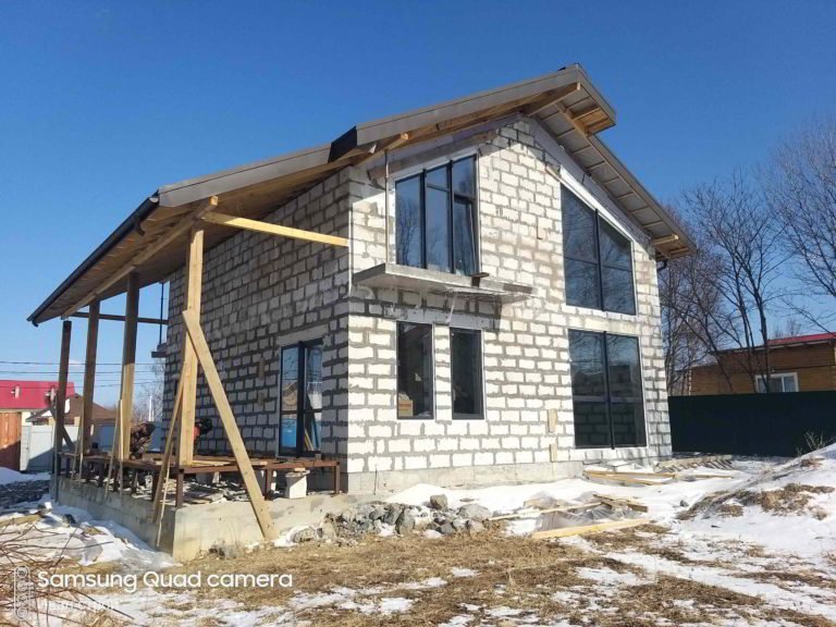 построить дом из газоблока Приморский край