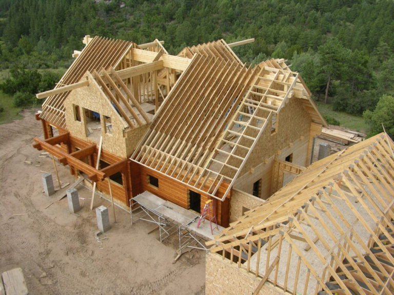 Строительство крыш для малоэтажных объектов